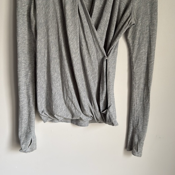 Lululemon Radiant Long Sleeve Wrap Top - Picture 4 of 7